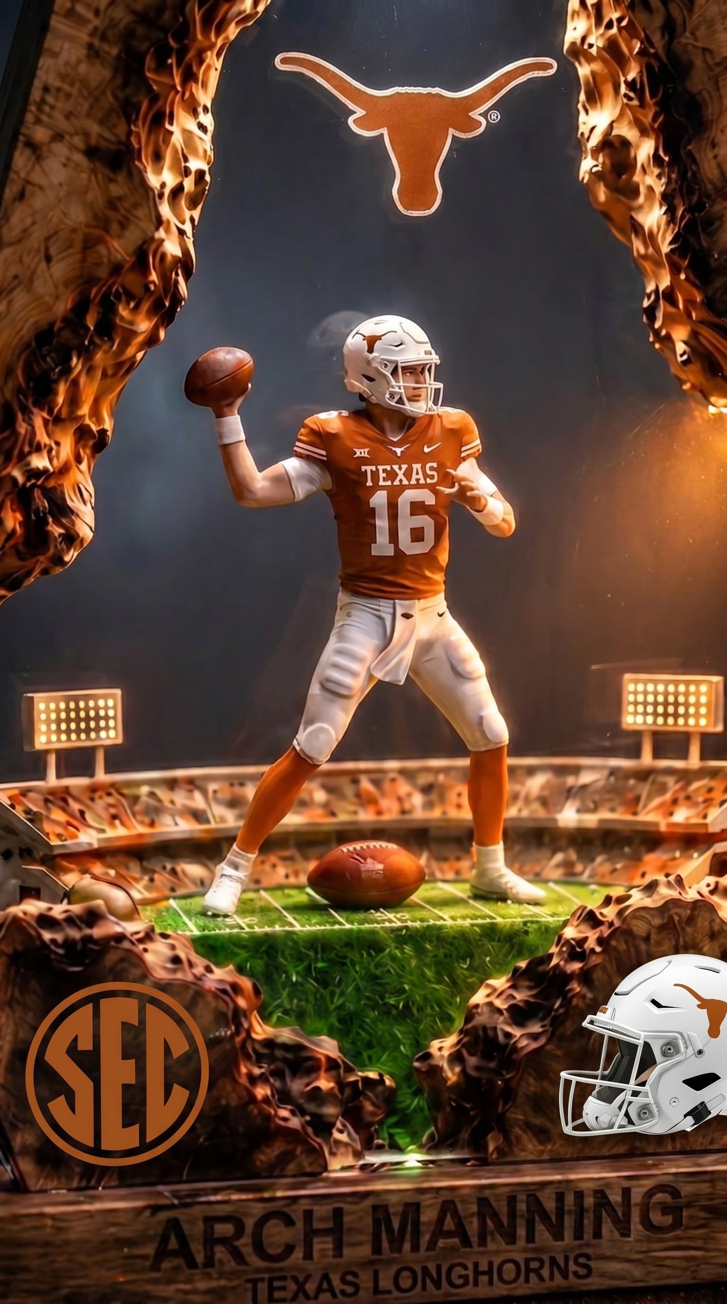 Arch Manning ~ Texas Longhorns (PRE-ORDER)
