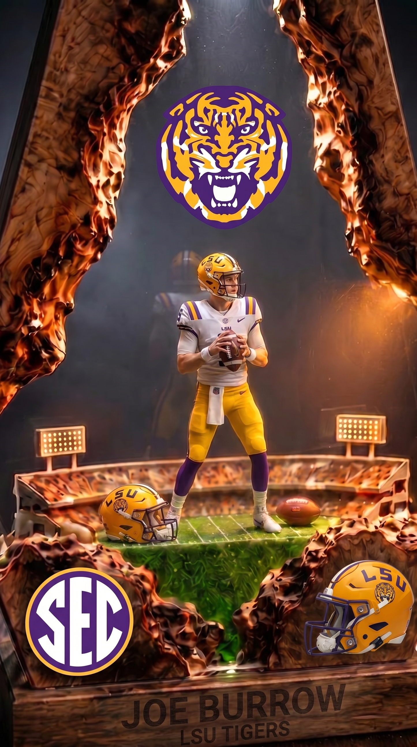 Joe Burrow ~ LSU Tigers (PRE-ORDER)