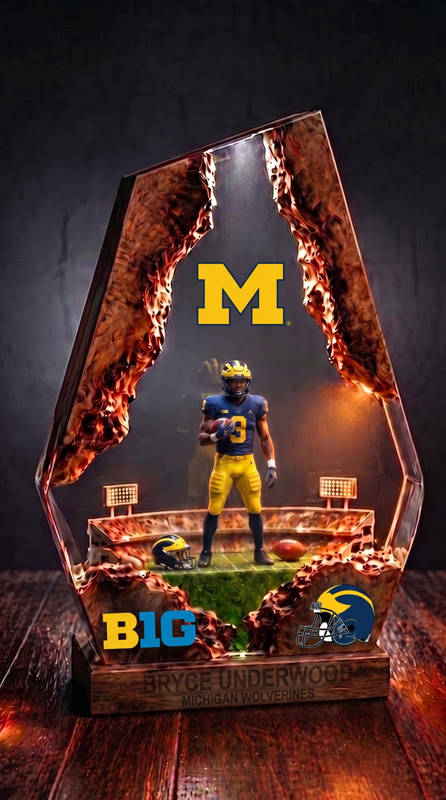 Bryce Underwood ~ Michigan Wolverines (PRE-ORDER)